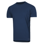 Футболка мужская тактическая полевая повседневная футболка для спецсужб L Синий (OPT-7181) - изображение 1