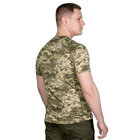 Футболка чоловіча тактична польова повсякденна футболка для спецсужб (XXXL) ММ14 (OPT-9331) - зображення 4