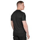 Футболка чоловіча тактична польова повсякденна футболка для спецсужб (XL) Чорний (OPT-6561) - зображення 4