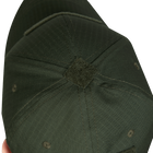Бейсболка тактическая универсальная кепка для спецслужб CAMOTEC 6609 Олива (OPT-5401) - изображение 5