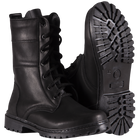 Берці польові зносостійкі черевики для силових структур KOMBAT 39 Чорний (OPT-24481) - зображення 1