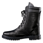 Берцы тактические полевые облегченные ботинки с вентиляцией для силовых структур KOMBAT Черный 40 (OPT-12801) - изображение 3