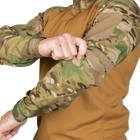 Рубашка боевая тактическая дышащая рубашка для специальных подразделений UBACS XL Multicam/Койот (OPT-27601) - изображение 8