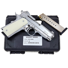 Стартовий пістолет Kuzey 911 SX#3 Shiny Chrome Plating/White Grips - зображення 5