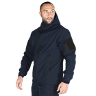 Куртка тактическая износостойкая легкая теплая куртка для спецслужб L Синий (OPT-41041) - изображение 3