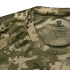 Футболка мужская тактическая полевая повседневная футболка для спецсужб (XL) ММ14 (OPT-8341) - изображение 6