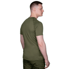 Футболка тактична чоловіча літня повсякденна футболка для силових структур XXL Олива (OPT-9331) - зображення 4