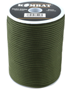 Паракорд тактичний міцна мотузка для стоянок KOMBAT UK kb-pcr-olgr 100м оливковий (OPT-4981) - зображення 1