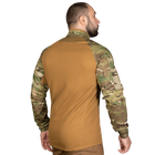 Рубашка боевая тактическая дышащая рубашка для специальных подразделений UBACS M Multicam/Койот (OPT-27601) - изображение 4