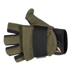 Перчатки тактические полевые универсальные рукавицы для охотников и силовых структур M Олива (OPT-9831) - изображение 6