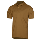 Поло футболка тактична польова повсякденна футболка для силових структур S Койот (OPT-7681) - зображення 1