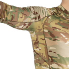 Лонгслив тактичечкий мужская футболка с длинным рукавом для силовых структур XXXL Multicam (OPT-11151) - изображение 6