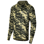 Чоловічий лонгслів тактичний чоловіча футболка з довгим рукавом для спецслужб XXXL Ua Digital Woodland (OPT-6901) - зображення 1