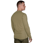 Лонгслів тактичний універсальний повсякденна футболка для занять спортом Хакі L (OPT-32641) - зображення 4
