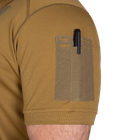 Поло футболка тактическая полевая повседневная футболка для силовых структур M Койот (OPT-9601) - изображение 5