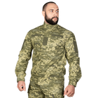 Китель тактический полевая уставная куртка для силовых структур KOMBAT (L) ММ14 (OPT-29651) - изображение 2