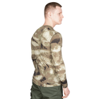 Лонгслив тактичечкий мужская футболка с длинным рукавом для силовых структур XXL A-Tacs Au (OPT-7101) - изображение 4