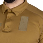 Поло футболка тактична польова повсякденна футболка для силових структур XXXL Койот (OPT-9601) - зображення 6
