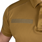 Поло футболка тактическая полевая повседневная футболка для силовых структур XXXL Койот (OPT-9601) - изображение 7