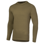 Лонгслив тактичечкий мужская футболка с длинным рукавом для силовых структур M Олива (OPT-7101) - изображение 1