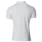 Поло тактическое мужское повседневная дышащая футболка для силовых структур KOMBAT S Белый (OPT-3961) - изображение 3