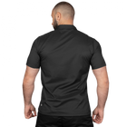 Поло футболка тактическая полевая повседневная футболка для силовых структур M Черный (OPT-7681) - изображение 4