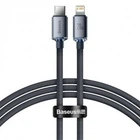 Кабель Baseus Crystal Shine Series Type-C to Lightning 20W 1.2m Black (CAJY000201)