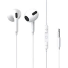 Навушники Baseus Encok 3.5mm lateral in-ear Wired Earphone H17 White (NGCR020002)