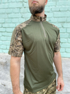 Тактична футболка військова з коротким рукавом убакс камуфляжний одяг для чоловіків 50 (193830) - зображення 3