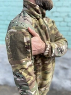 Кофта флисовая военная тактическая флиска мужская мультикам Украина ВСУ 58 (194309) - изображение 8
