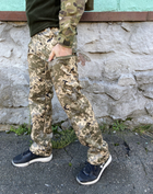 Пиксельные Брюки мужские тактические софтшел SoftShell брюки военные пиксель для ВСУ 46 (194315) - изображение 2