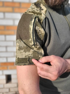 Боевая Тактическая футболка военная Рубашка пиксельная Убакс (UBACS) с коротким рукавом 46 (193829) - изображение 3