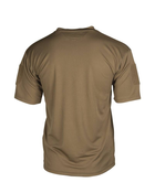 Футболка Sturm Mil-Tec Tactical T-Shirt QuickDry DARK COYOTE XL (11081019) - изображение 2