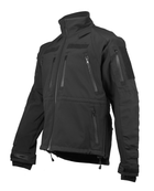 Куртка демісезонна Sturm Mil-Tec Softshell Plus Black 2XL (10859002) - изображение 2