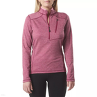 Термореглан жіночий 5.11 Tactical Women's Glacier Half Zip Berry L (62005-466)