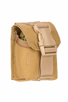 Подсумок для осколочной гранаты MOLLE P1G-Tac FGP (Frag.Gran.Pouch) Coyote Brown (P020003CB) - изображение 3