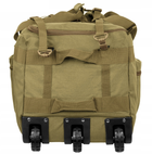 Сумка транспортна Sturm Mil-Tec Combat Duffle Bag with Wheel Coyote (13854005) - зображення 15