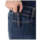 Брюки тактические джинсовые 5.11 Tactical Defender-Flex Slim Jeans Stone Wash Indigo W40/L36 (74465-648) - изображение 13