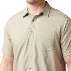 Сорочка тактична 5.11 Tactical Aerial Short Sleeve Shirt Khaki L (71378-055) - изображение 3