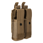 Підсумок для магазинів 5.11 Tactical Flex Double Pistol Mag Cover Pouch Kangaroo (56678-134) - изображение 5