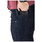 Штани тактичні джинсові 5.11 Tactical Defender-Flex Slim Jeans Indigo W34/L36 (74465-718) - зображення 11