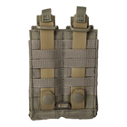 Підсумок для магазинів 5.11 Tactical Flex Double Pistol Mag Cover Pouch RANGER GREEN (56678-186) - изображение 2