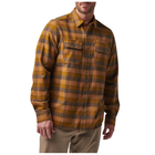 Сорочка тактична 5.11 Tactical Lester Long Sleeve Shirt Brown Duck Plaid XL (72532-174) - изображение 3