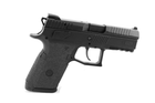 Накладка на пістолетну рукоять TalonGrips T-Rex (CZ P-07 Medium Backstrap) Talon Grips Black (068-rubber) - зображення 3