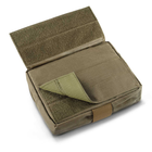 Подсумок для защита живота под баллистический пакет U-win Olive 9,5 x 5 cm (PH-BELLY-OD) - изображение 3