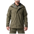 Куртка штормова 5.11 Tactical Force Rain Shell Jacket RANGER GREEN M (48362-186) - изображение 1