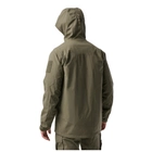 Куртка штормова 5.11 Tactical Force Rain Shell Jacket RANGER GREEN M (48362-186) - изображение 4