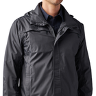 Куртка штормова 5.11 Tactical TacDry Rain Shell 2.0 Black XS (48372-019) - зображення 3