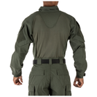 Сорочка тактична під бронежилет 5.11 Tactical Rapid Assault Shirt TDU Green M (72194-190) - изображение 4