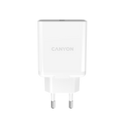 Зарядний пристрій Canyon USB-A QC 3.0 White (CNE-CHA24W) - зображення 3